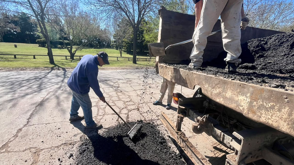 Avanzan los trabajos de reparaci&oacute;n de ochavas en la ciudad