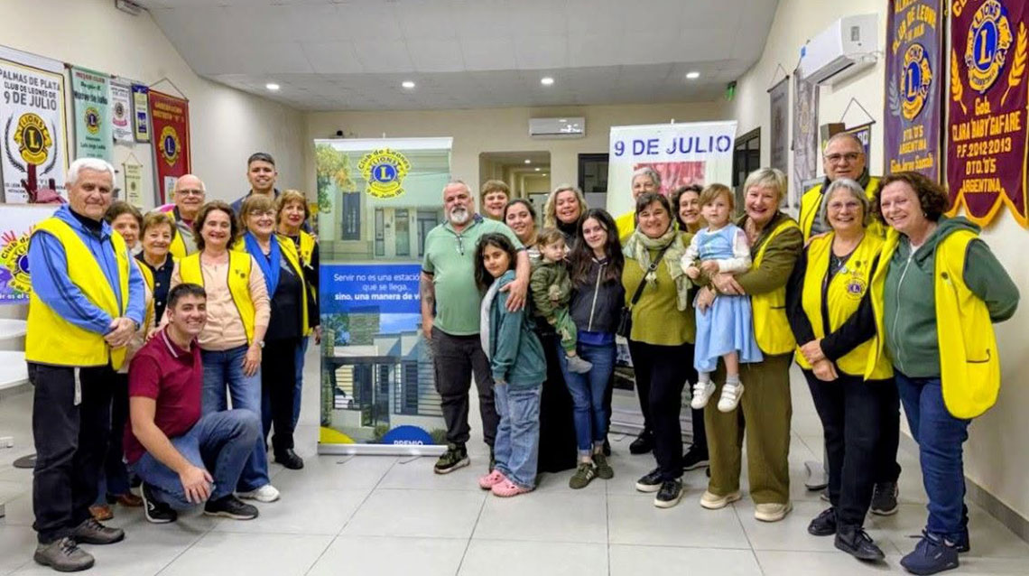 El Club de Leones de 9 de Julio entreg&oacute; los premios de su Rifa N&deg; 13