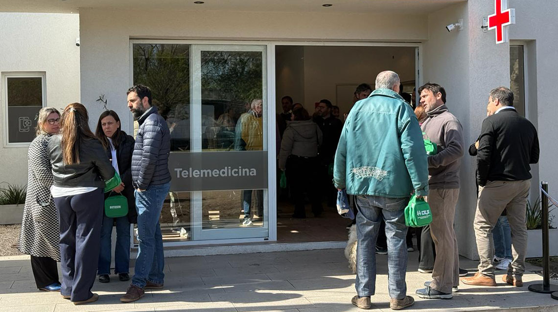 ​La CEyS inaugur&oacute; una Estaci&oacute;n de Telemedicina en Patricios