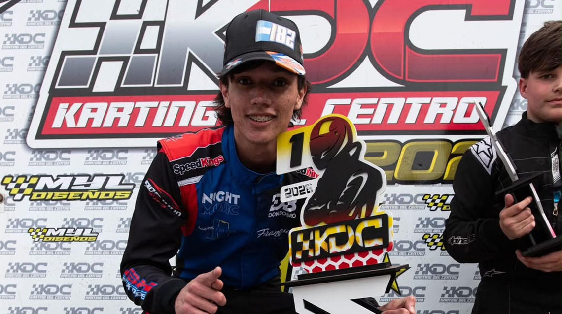 Karting en 25 de Mayo: impecable triunfo de Alejo Valenti y destacados podios para los pilotos de 9 de Julio