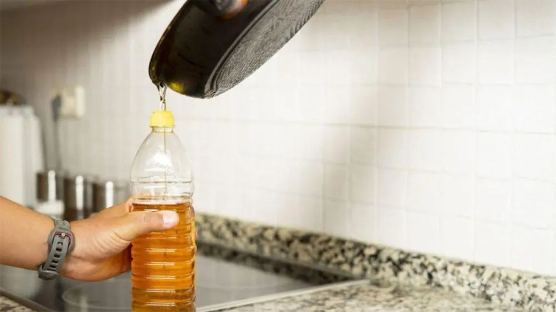 Recolecci&oacute;n de aceite vegetal usado