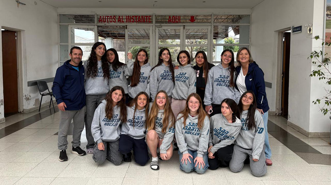 Hockey: El Sub 16 de San Mart&iacute;n disputa el torneo en Bah&iacute;a Blanca