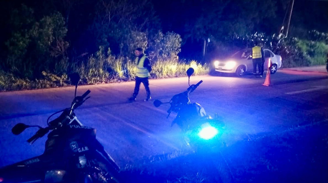 Operativos de tr&aacute;nsito en French: detectaron 13 alcoholemias positivas
