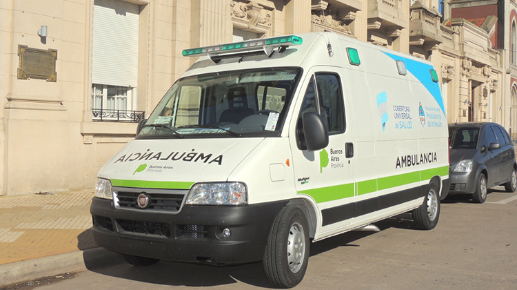 Lleg&oacute; la nueva ambulancia 