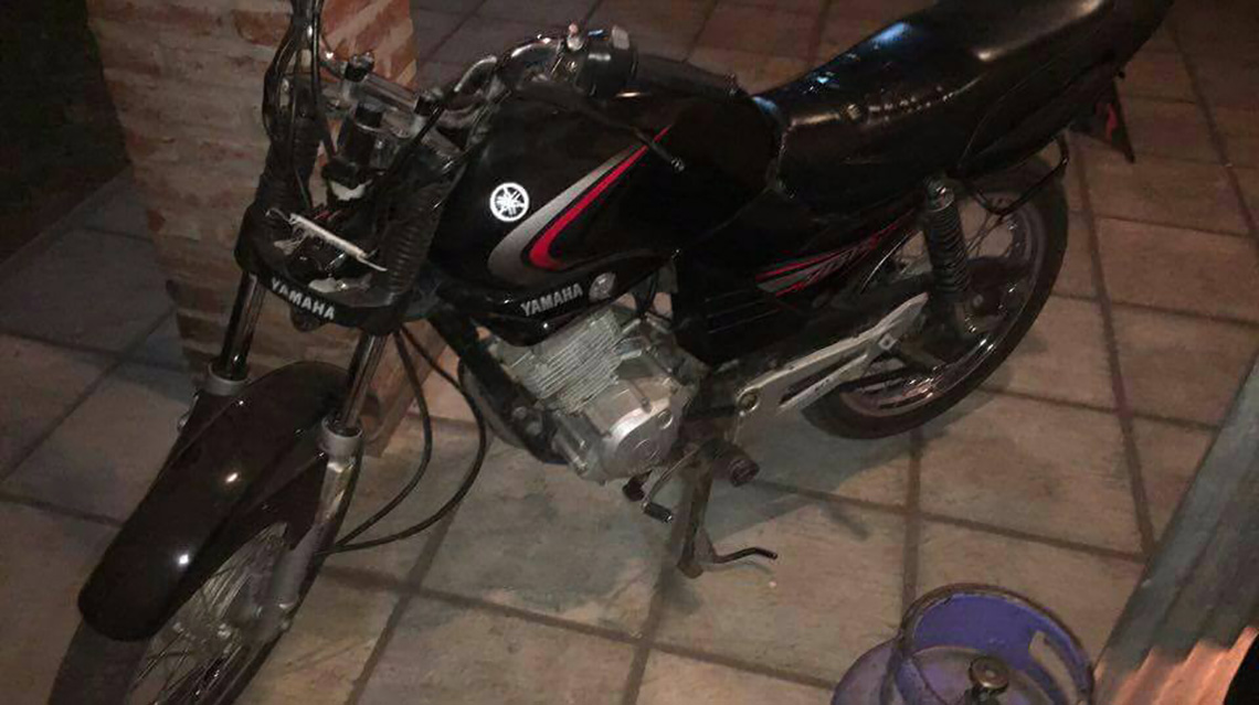 Robaron moto de garage