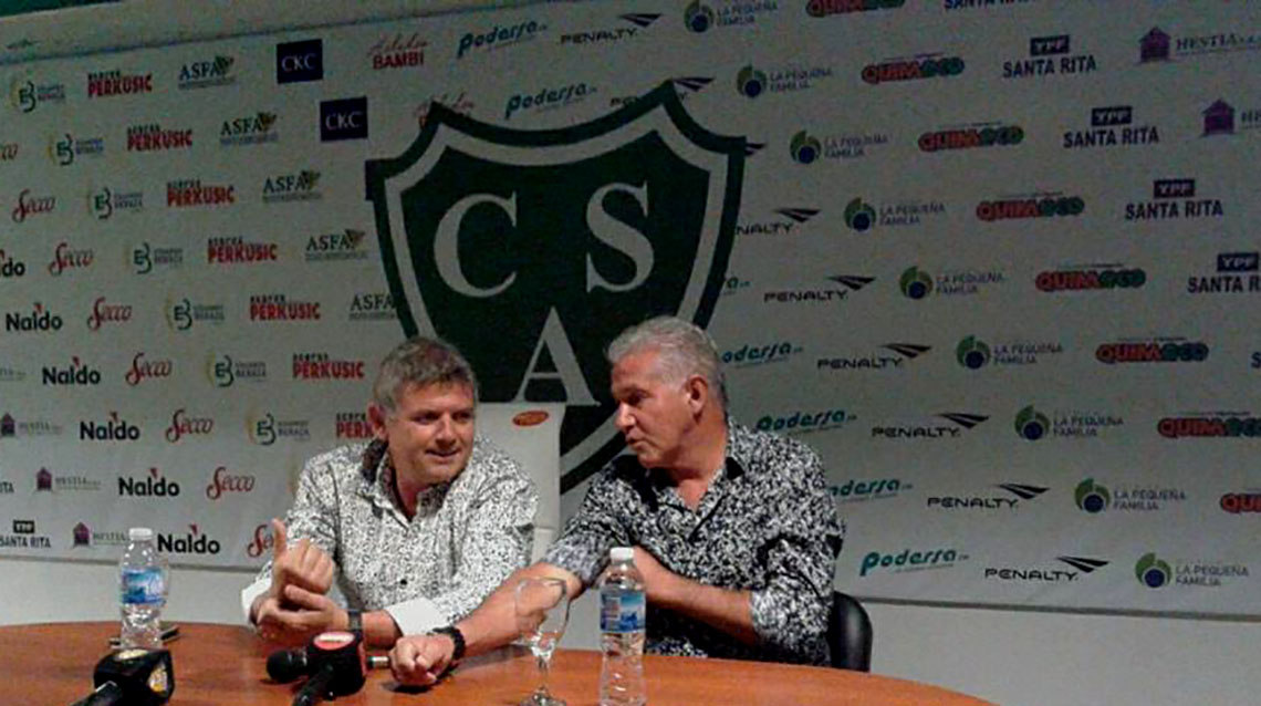 Burruchaga asumió como DT de Sarmiento