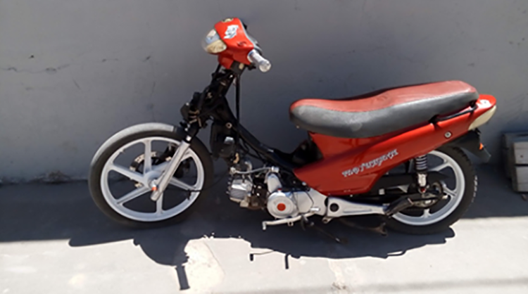 Recuperan en Casares moto robada en 9 de Julio 