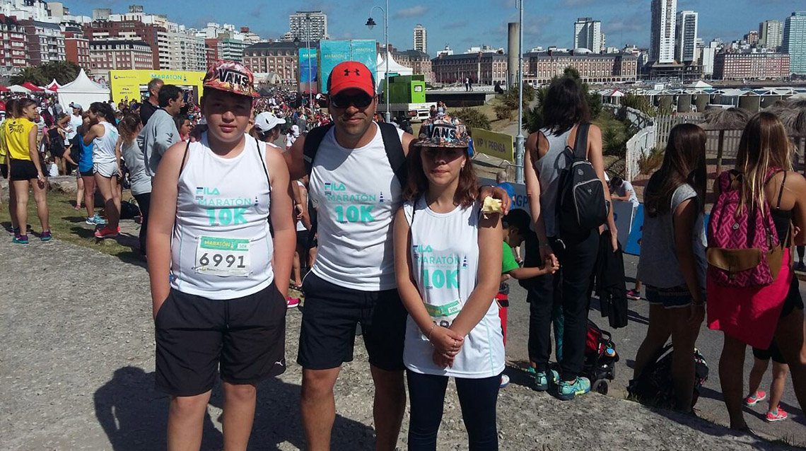 Un "envi&oacute;n" en la marat&oacute;n