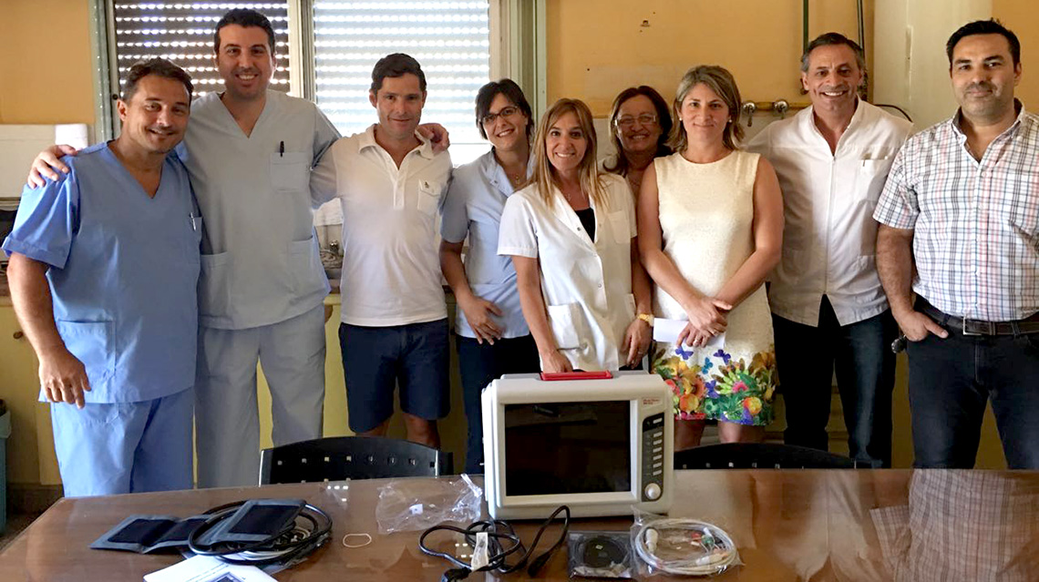 El hospital recibi&oacute; otra donaci&oacute;n