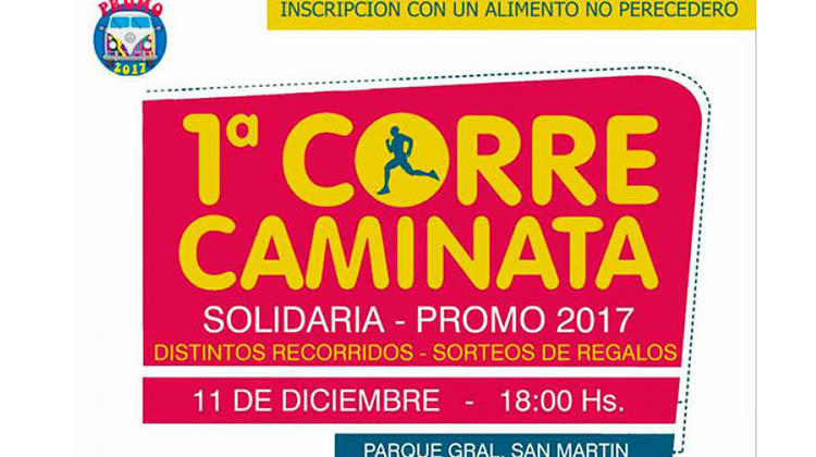 Correcaminata Solidaria de la Promo