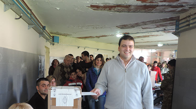 Elecciones 2015: Voto Mariano Barroso y con mucho optimismo