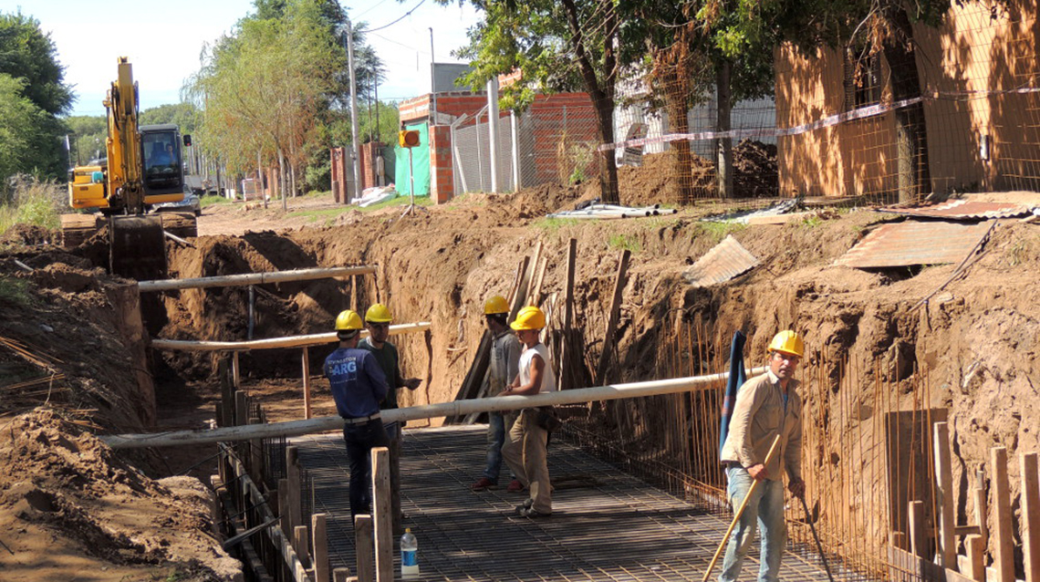 Desag&uuml;es pluviales para ciudad nueva