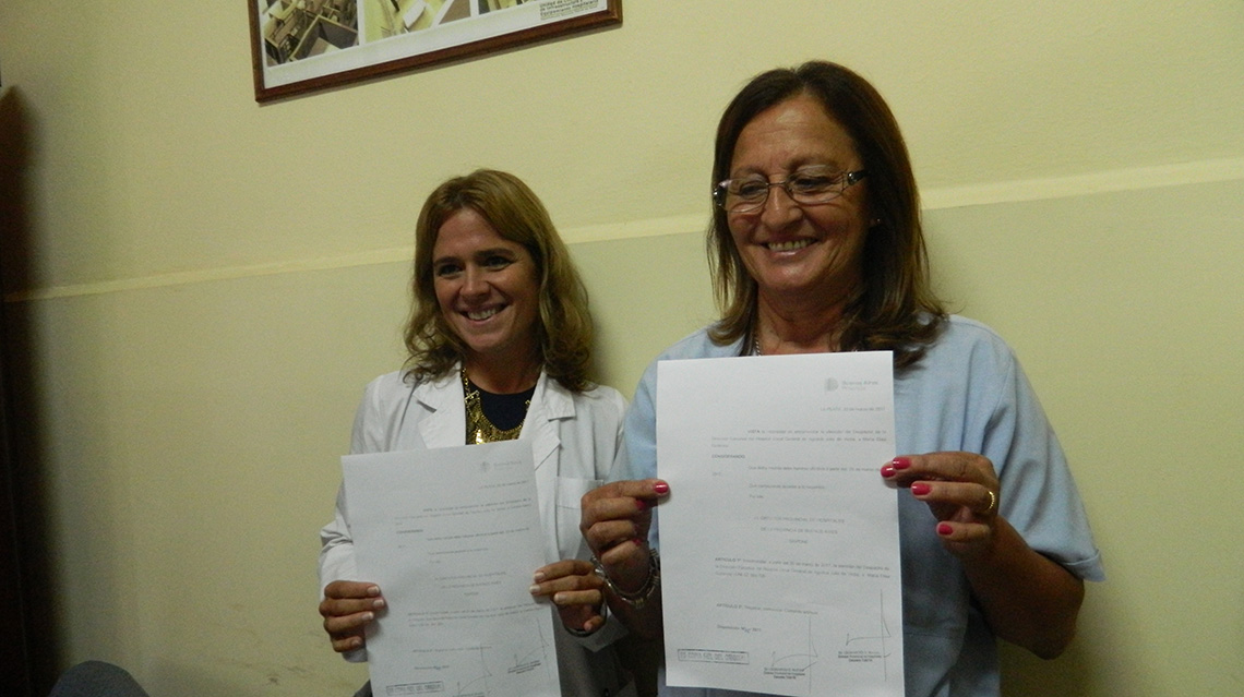 El hospital con firmeza de mujer