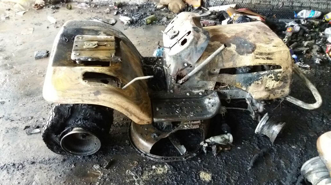 Incendio en el Corral&oacute;n municipal dudignaquense