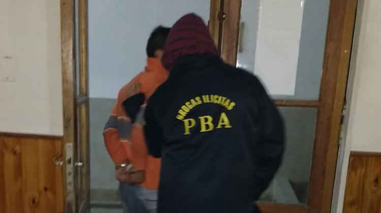 Allanamientos y  secuestro de drogas