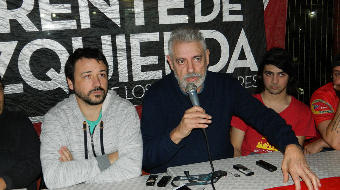 El Frente de Izquierda present&oacute; su lista 