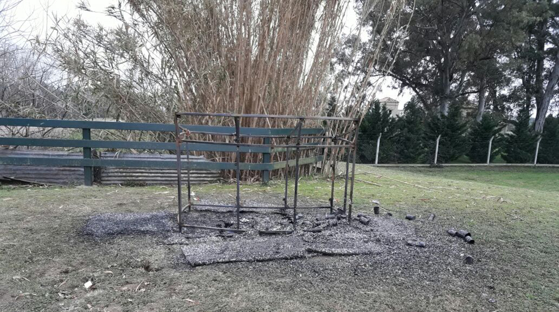 Vandalismo en el &ldquo;V&iacute;a crucis&rdquo;