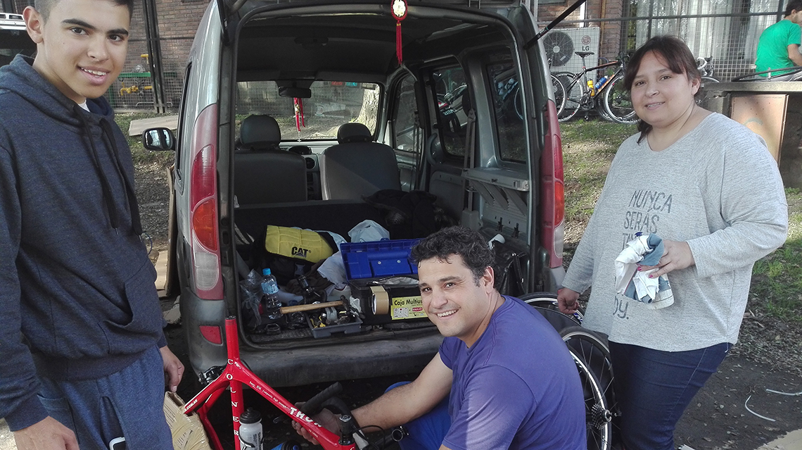 Los sue&ntilde;os de Federico pedalean a M&eacute;xico