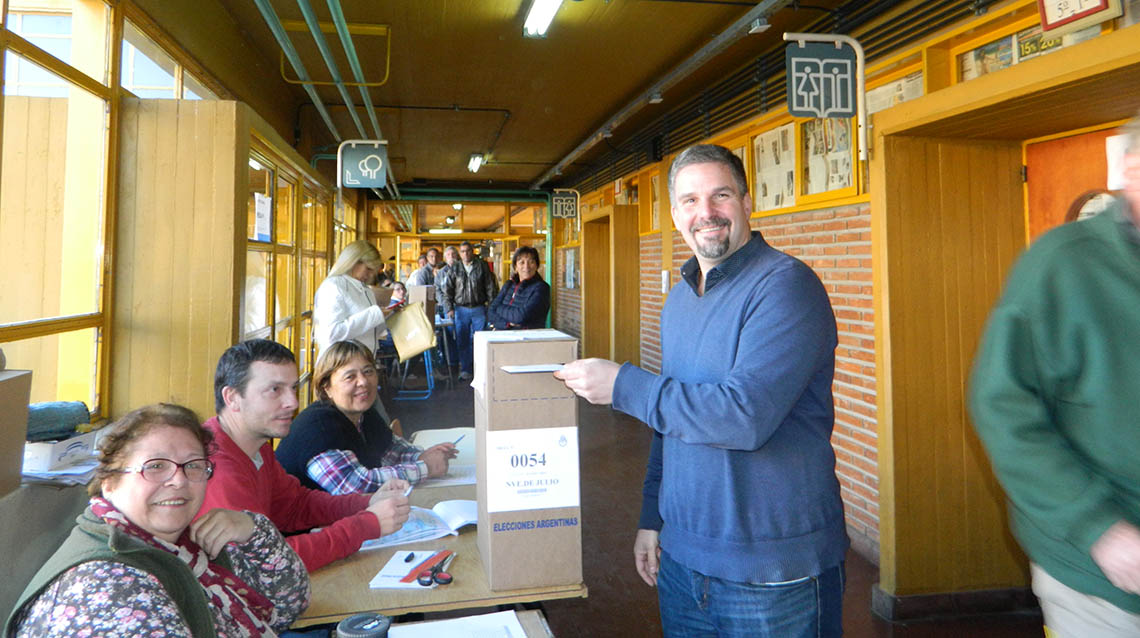 PASO 2017: Vot&oacute; &ldquo;Chachi&rdquo; Malis