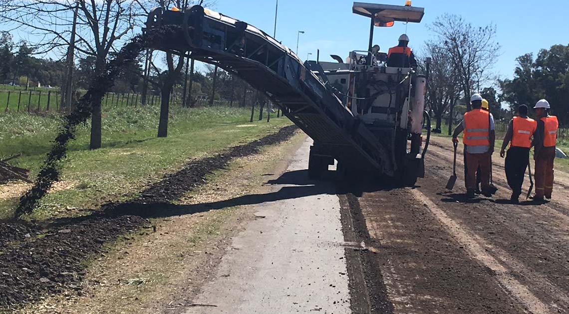 Repavimentación del Acceso a El Provincial