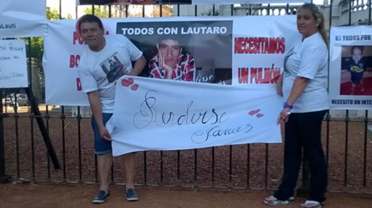 Lautaro Sueldo fue trasplantado