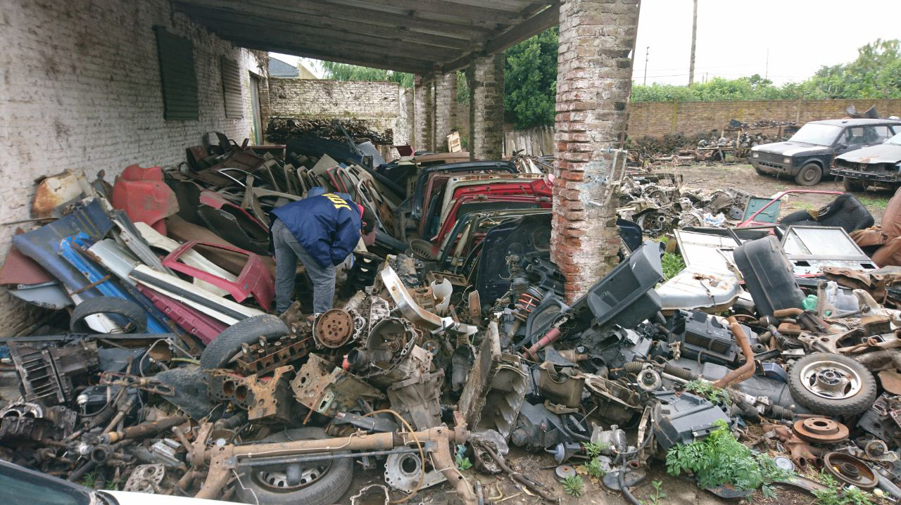 Positivos operativos en desarmaderos