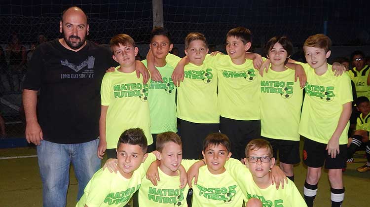 Unos Babys a puro f&uacute;tbol
