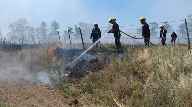 Incendio de pastos 