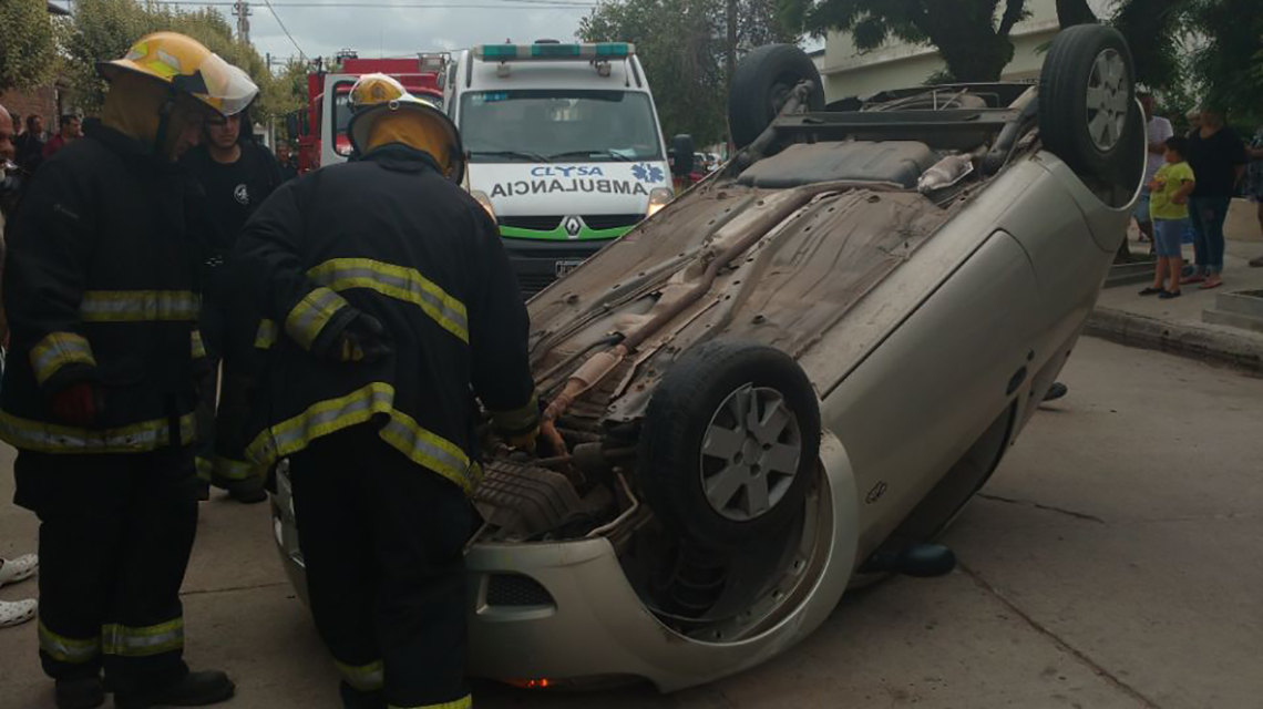 Vuelco vehicular