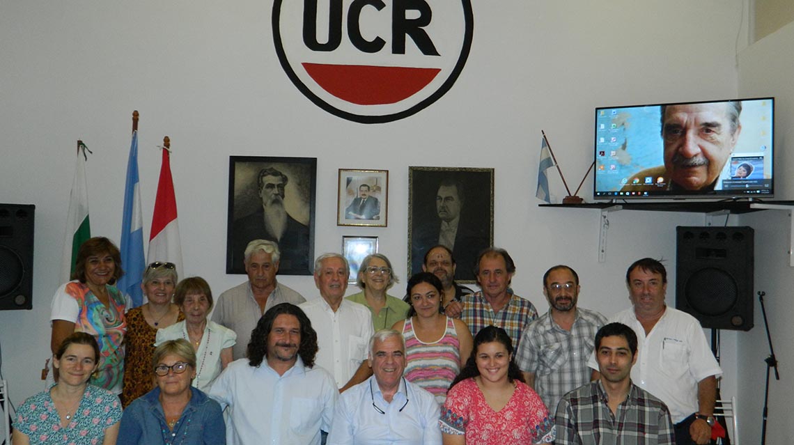 ​Battistella lanzó Agrupación “Raúl Alfonsín”