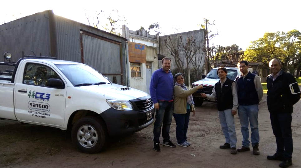 Na&oacute;n: CEyS entreg&oacute; veh&iacute;culo 