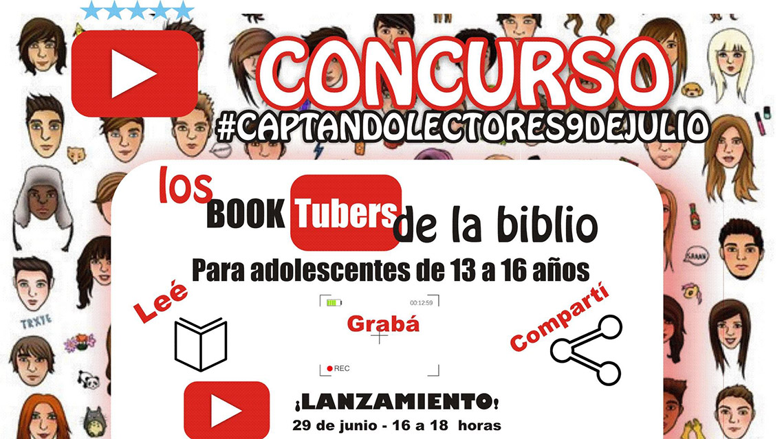 ​Concurso para Booktubers