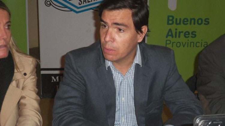 ​El ministro Javier Tizado visita 9 de Julio