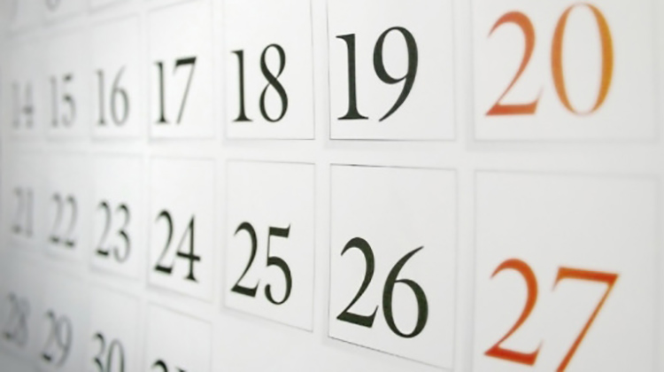 Los feriados del 2016