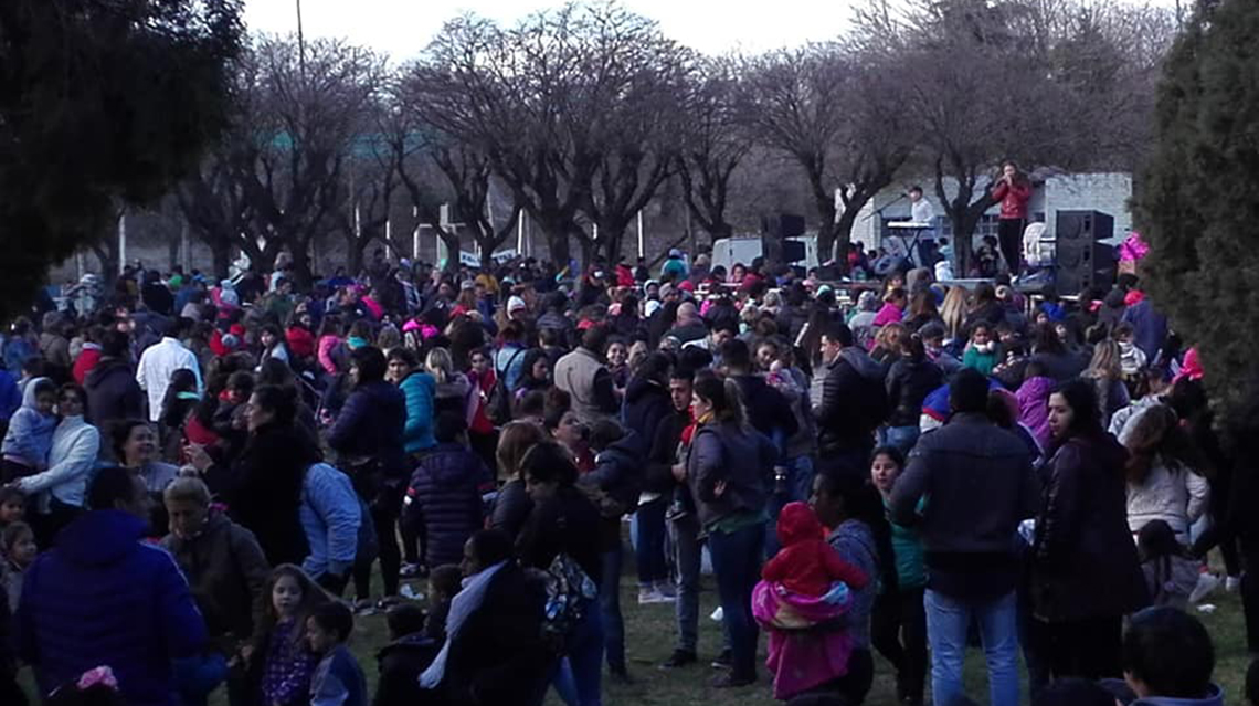 Festejo del D&iacute;a del Ni&ntilde;o en el Club Libertad
