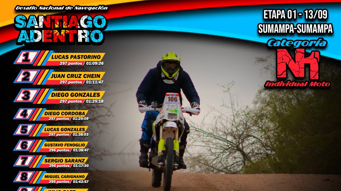 ​Pastorino puso primera
