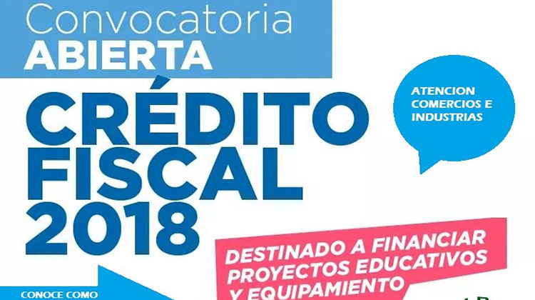 Cr&eacute;dito Fiscal 2018