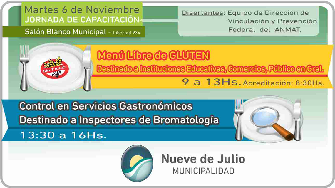 Men&uacute; libre de gl&uacute;ten 