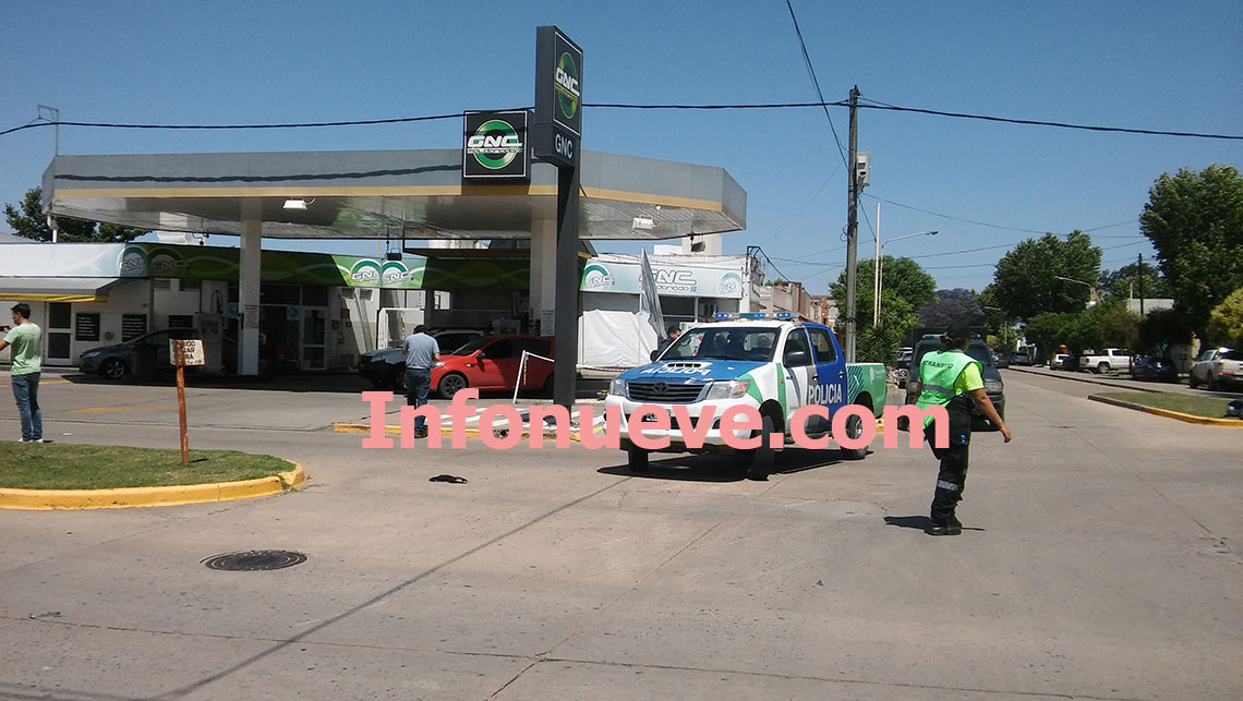 ​Accidente vial entre motos