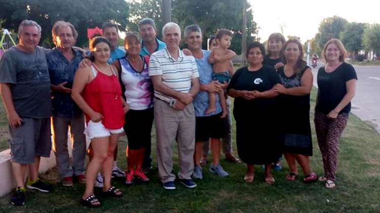 ​Battistella recorri&oacute; los barrios