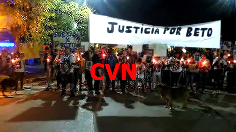 ​Marcha por Sebasti&aacute;n Ag&uuml;ero