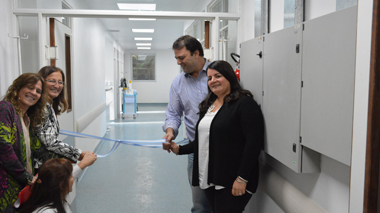 ​Se inauguró la UTI del Hospital Julio de Vedia