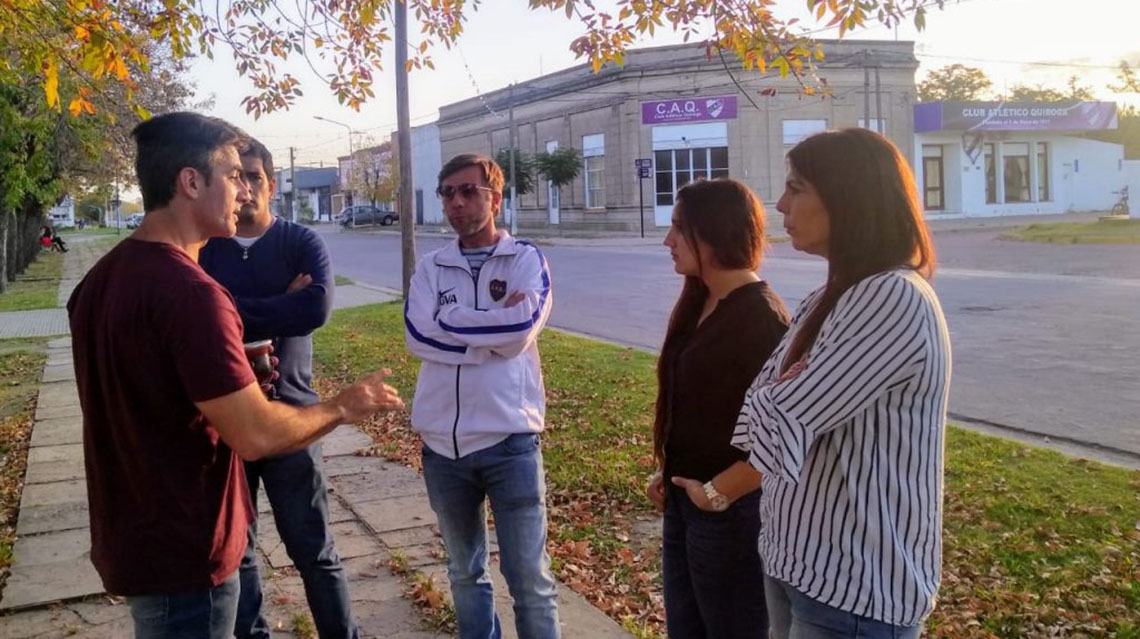 ​Rodr&iacute;guez visit&oacute; Facundo Quiroga