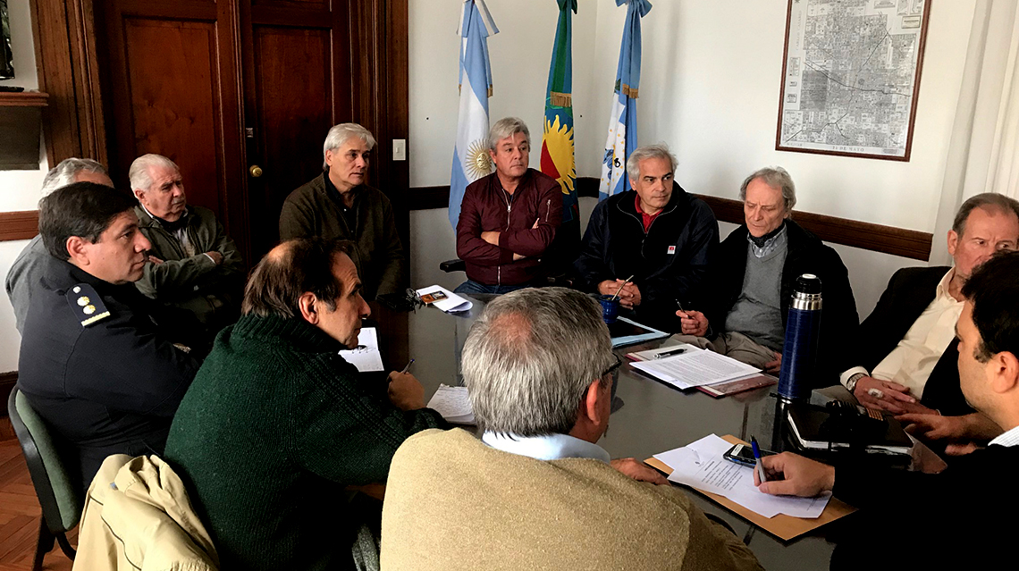 Vecinos por la Seguridad se reunieron con el intendente Barroso