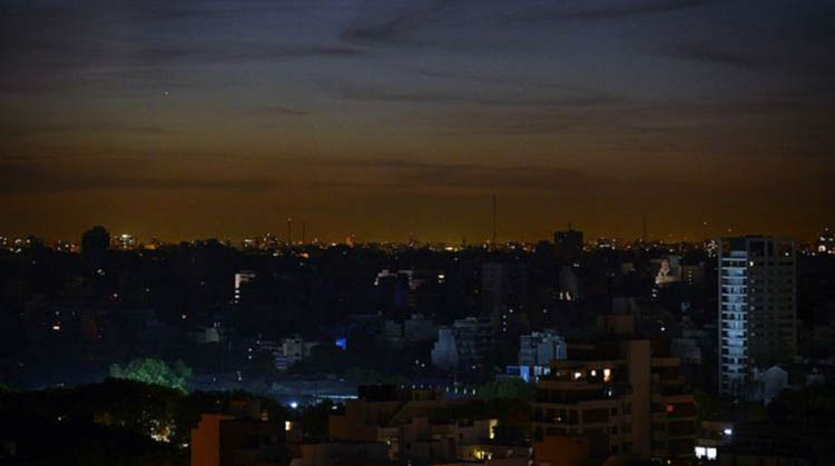 Crónica de un apagón histórico