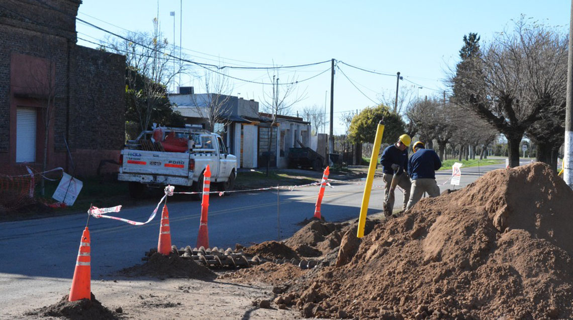 ​Red de gas en El Provincial