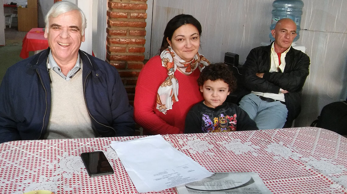 Battistella present&oacute; su lista completa