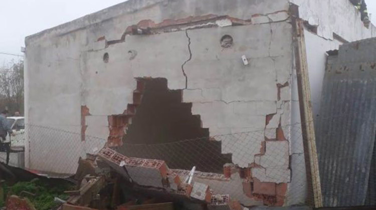 ​Explosi&oacute;n en secadero de chacinados