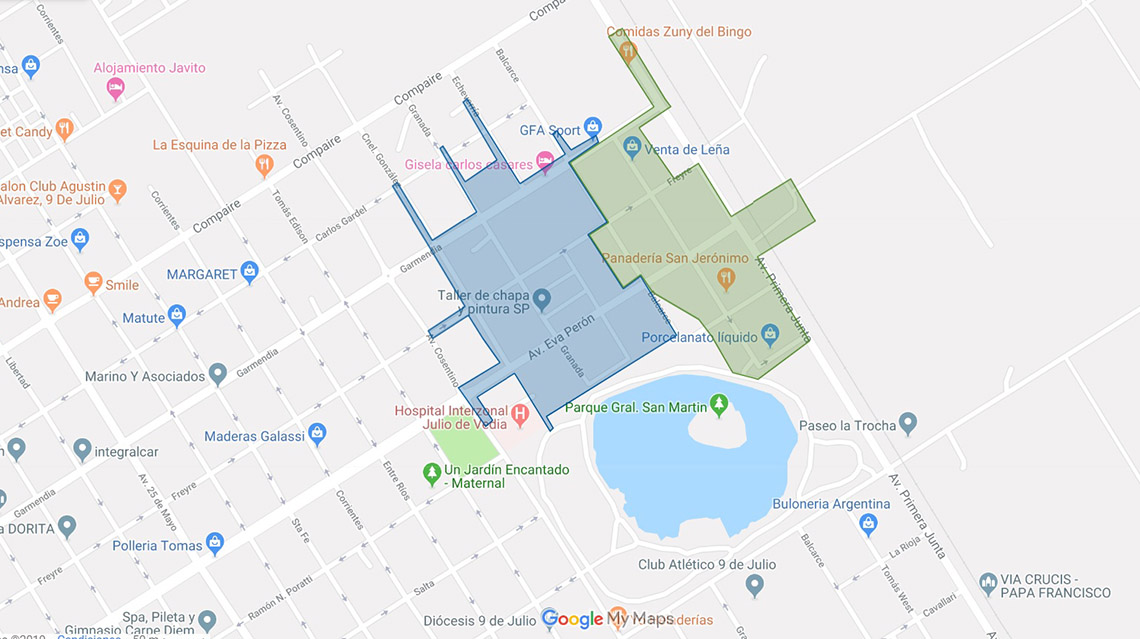 Cortes de energ&iacute;a programados