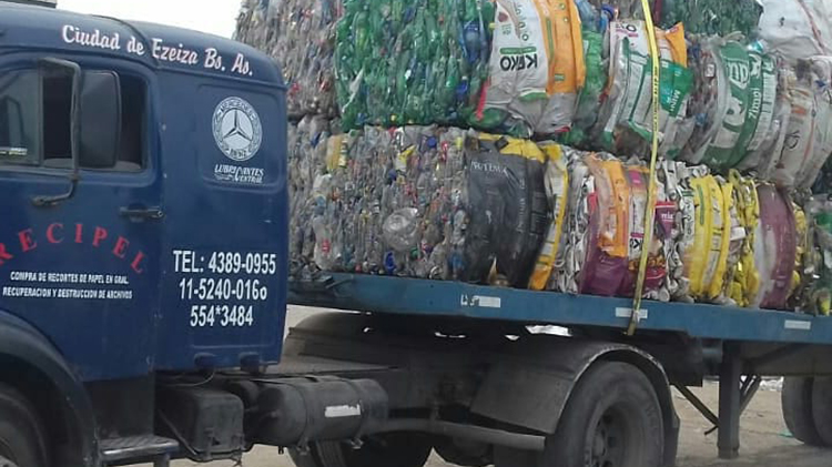 Venta de reciclables recuperados